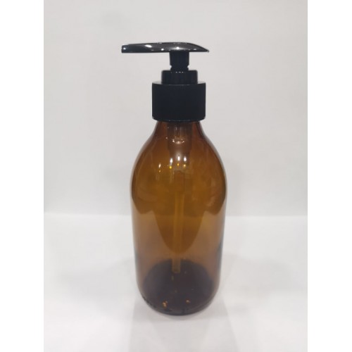 250cc Amber Şişe Sıvı Sabunluk - SSP03