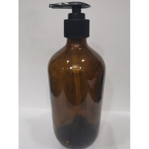 500cc Amber Şişe Sıvı Sabunluk - SSP05