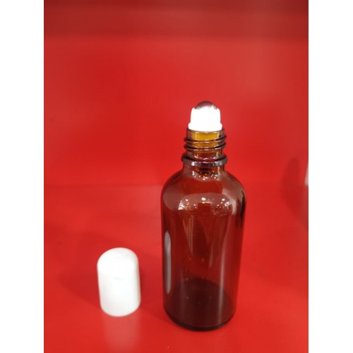 50cc Amber Metal Başlıklı Rollon Şişe - AR050