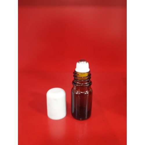 5cc Amber Metal Başlıklı Rollon Şişe - AR005