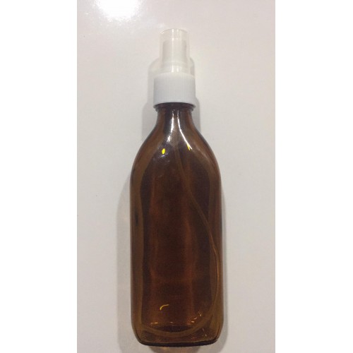 150cc Amber Yassı Valfli Şişe - YV001