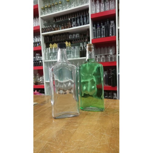 Soğuk Kahve Şişesi 500cc Yassı / CB050